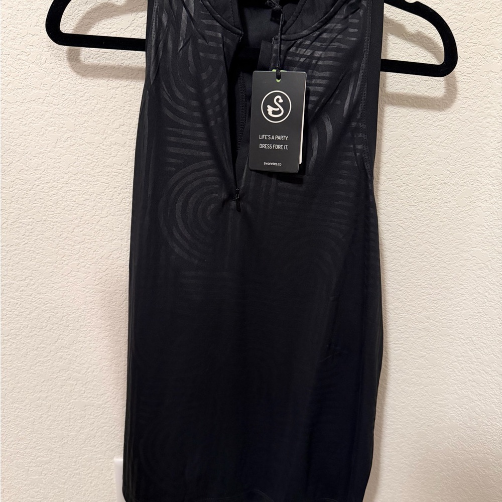 Swannies Golf Jordyn Polo Sleeveless NWT Performance Top